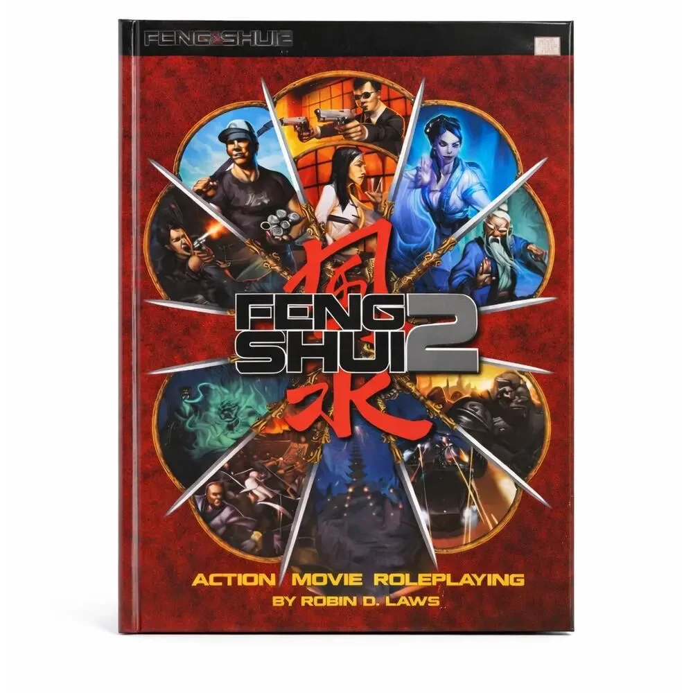 Feng Shui 2 RPG core rule Action Movie Roleplaying 2015 Hardback Robin D. Laws